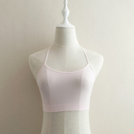 Spaghetti Strap European And America Top Fashion Bra - Light Pink - Shop N Save