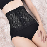 Weight Loss Wrap Workout Slimming Corset Belt - Black - Shop N Save