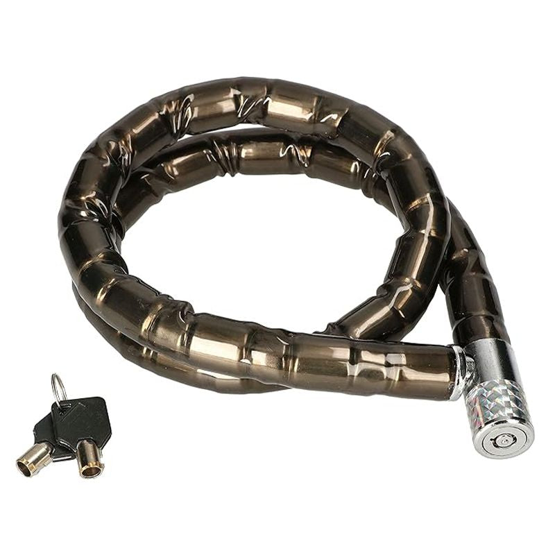 Motorcycle security cable lock (Black)  .