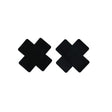 Cross Border Spot Black Ultra Thin Unisex Nipple Stickers Cover Cross Black - Shop N Save