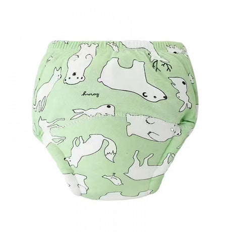 Washable New Born Diaper Pants - Green - Shop N Save