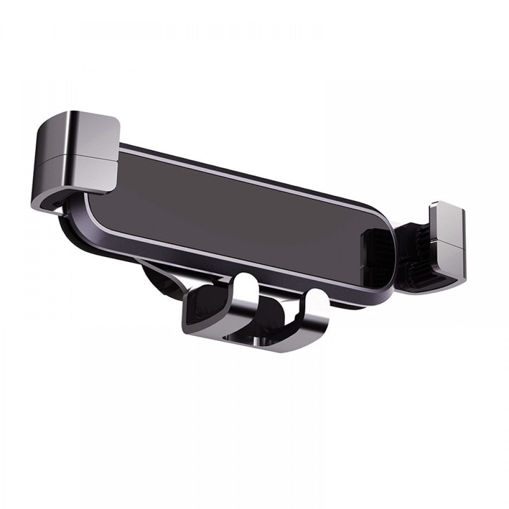 Air Vent Car Phone Holder - Strong Grip Air Outlets Ball Head Car Mount Bracket Mobile Holder For All Type Of Car- Black