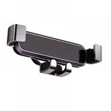 Air Vent Car Phone Holder - Strong Grip Air Outlets Ball Head Car Mount Bracket Mobile Holder For All Type Of Car- Black