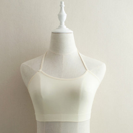 Spaghetti Strap European And America Top Fashion Bra Yellow - Shop N Save