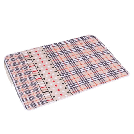 New Born Baby Quilted Urine Washable Pad - Brown - Shop N Save