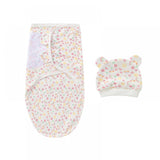 Newborn Swaddle Sleeping Bag Baby Cocoon Hug Quilt Hat Suit Baby Wrap Blanket - Shop N Save