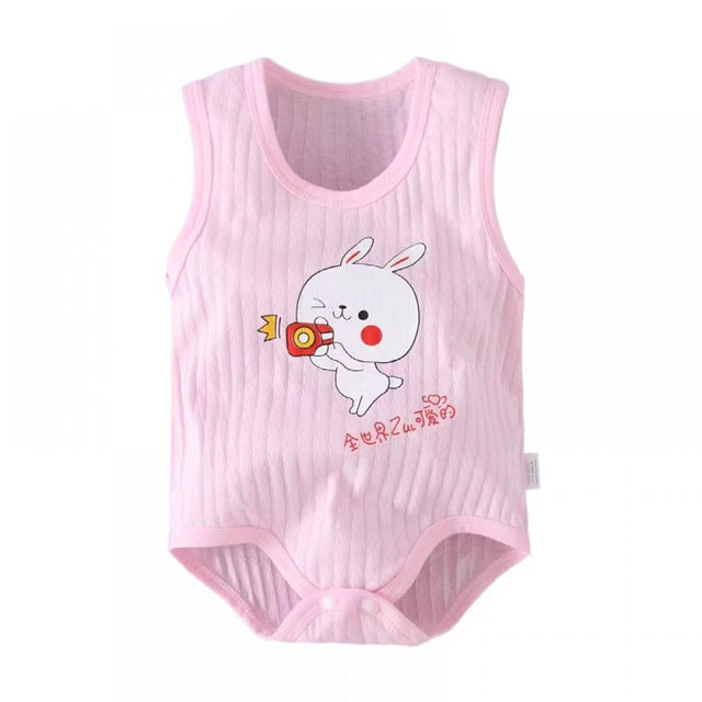 Sleeveless Newborn Baby Romper Short Sleeve Jumpsuit - Shop N Save