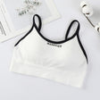 OLOEY Bra For Women Gym Crop Top - White - Shop N Save