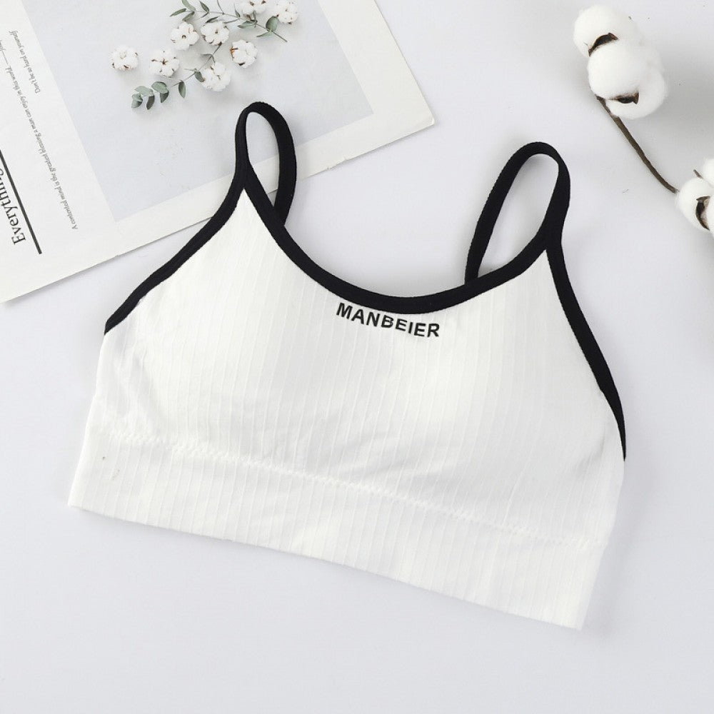 OLOEY Bra For Women Gym Crop Top - White - Shop N Save