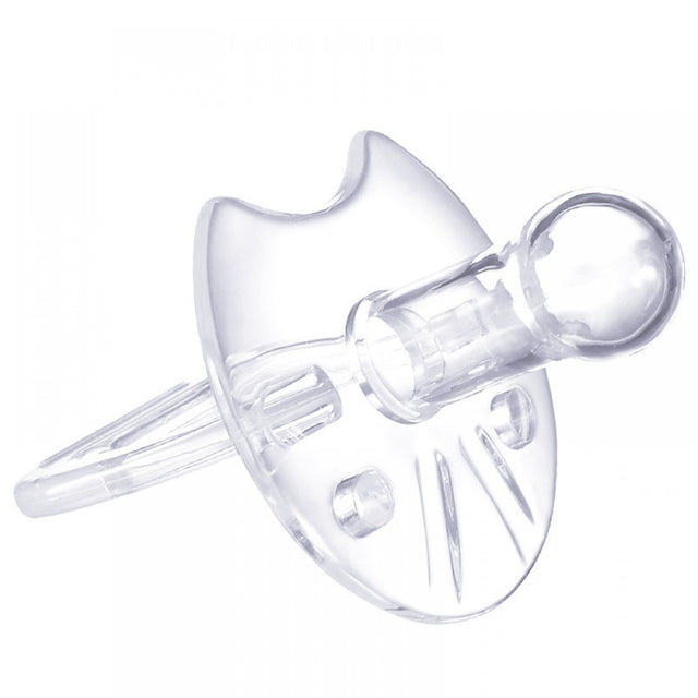 New Born Baby Pacifier Full Silicone Thumb Type Nipple Type Sleeping Pacifier - Shop N Save