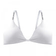 Front Closure Cotton Backless Comfort Bra - White - Shop N Save