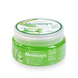 Aloeways 95% Pure Aloe Vera Gel - Moisturizes Skin - Enhances Skin Beauty - For All Skin Types - Aloe Vera Gel for Skin and Body