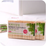 200 Pieces In One Pack Bamboo Wooden Toothpick - skin