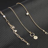 Bohemian Pearl Love Letter Bracelet Set - Retro Beach Jewelry - Shop N Save