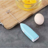 Milk Frother Mixer Portable Foamer Maker Without Battery (Blue) - Shop N Save