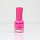Miss Sweet Cosmetic Peel Off Nail Polish - Hot Pink (25)