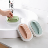 Heavy Duty Handle Sponge Kitchen Cleaning Brush - Shop N Save