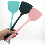 Silicone Non Stick Cooking Utensils Spatula Turner (Black) - Shop N Save