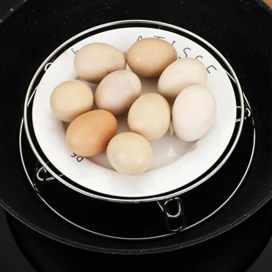 Multifunctional Stainless Steel Practical Steamer Rack Steaming Stand - Shop N Save