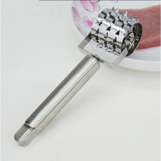 Stainless Steel Meat Tender Steak Handed Roller - Shop N Save