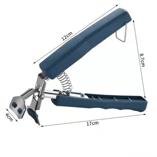 Stainless Steel Plate Gripper Anti Scalding Hot Bowl Retriever Tongs Clip - Shop N Save