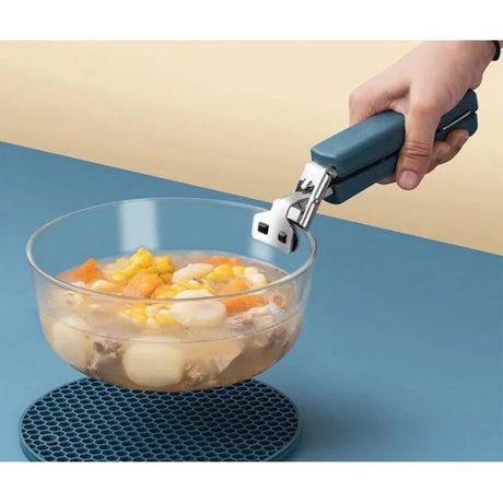 Stainless Steel Plate Gripper Anti Scalding Hot Bowl Retriever Tongs Clip - Shop N Save