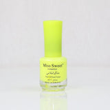 Miss Sweet Cosmetic Peel Off Nail Polish - Chartreuse Yellow  (28)