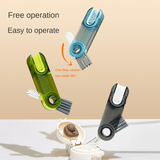 3 In 1 U-shaped Cup Mouth Multifunction Water Bottle Cup Cleaning Brush Blue - Shop N Save