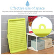 Sink Side Drip Sloping Draining Storage Rack Tray Kitchen Green - Shop N Save