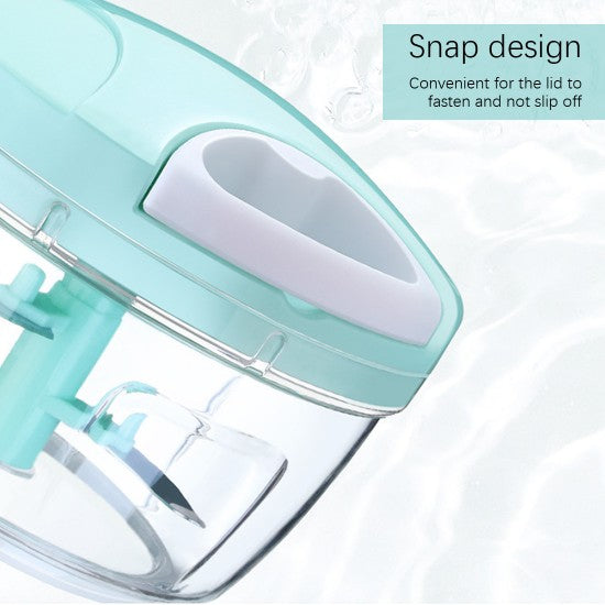 Multifunctional Vegetable And Fruit Manual Chopper (Pink) - Shop N Save