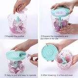 Multifunctional Vegetable And Fruit Manual Chopper (Pink) - Shop N Save