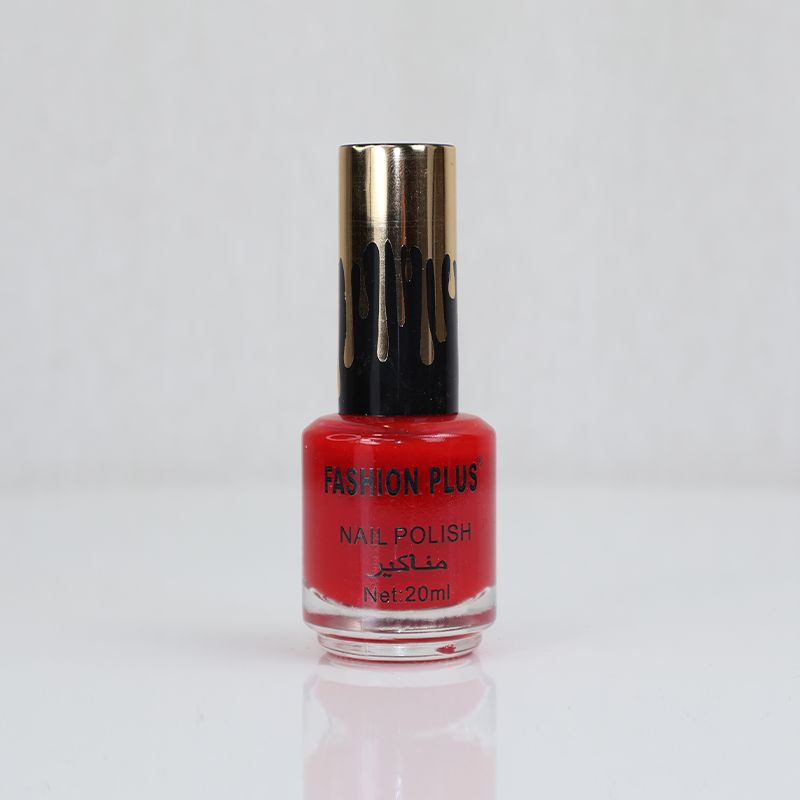 Fashion Plus Nail Polish: Classic Red Shade for Iconic Nails(27)