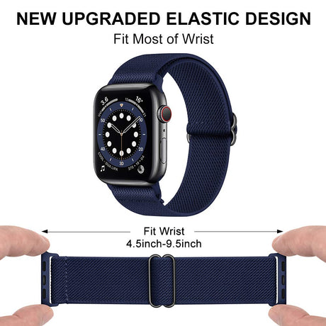 Nylon Loop Strap For Apple Smartwatch Belt Green