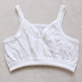 Sport Bra Without Underwire U Type Bralette Push Up Underwear white - Shop N Save
