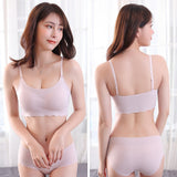 Seamless Push Up Bra Soft Padded Bra For Women - Pink - Shop N Save