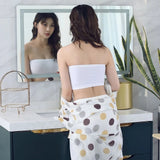 Top Solid Breathable Strapless Bra For Women - White - Shop N Save