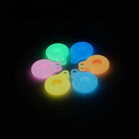 Silicone Case For Airtag Anti Lost Key Chain Light Yellow