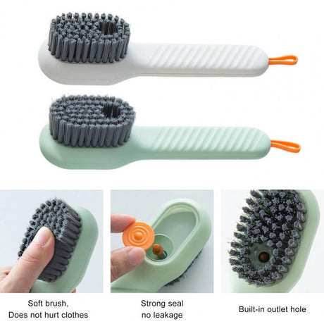Liquid Deep Cleaning Soft Laundry Shoe Cleaning Brush