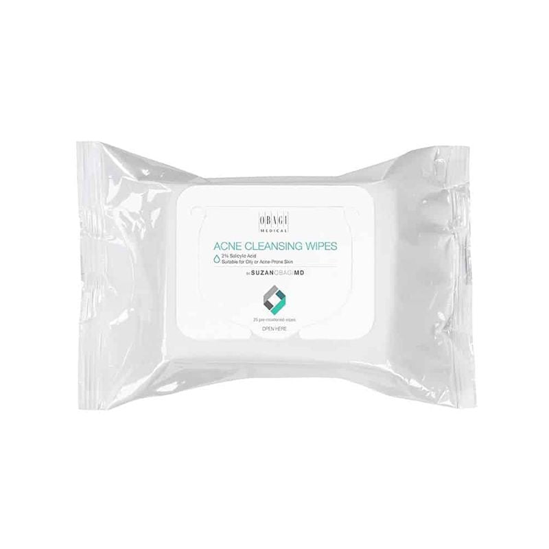 OBAGI ON THE GO CLEANSING AND MAKEUP REMOVING WIPES 25'S EU/CA OBG-051-0 - Shop N Save