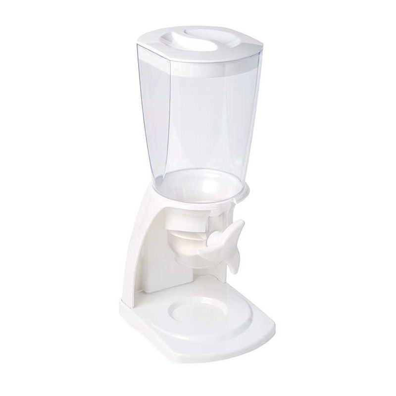 Single Countertop Cereal Dispenser (White)
