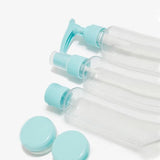 Empty Bottle Set: Efficient Storage 7 PCS, Convenient for Travel-Blue