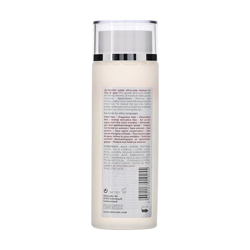 Skincode Micellar Water All-in-one Cleanser 200ml - Shop N Save