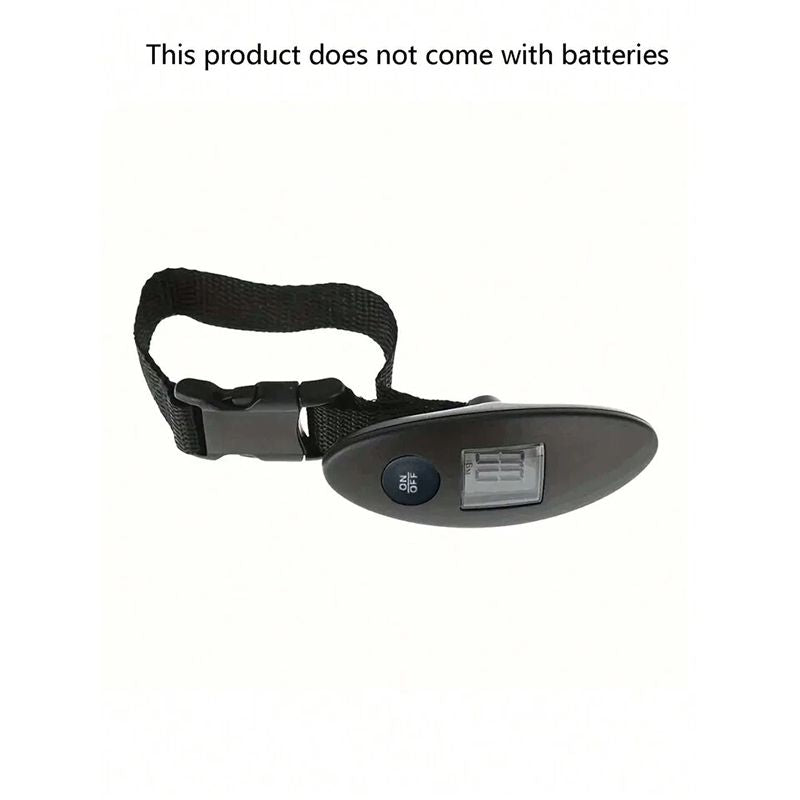 Mini LCD Digital Luggage Scales Portable Travel Bag Weighing Accurate Scales (Black) .