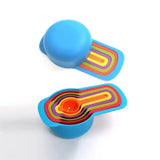 6 Pcs Color Measuring Spoon Set - Kitchen-grade Baking Tool