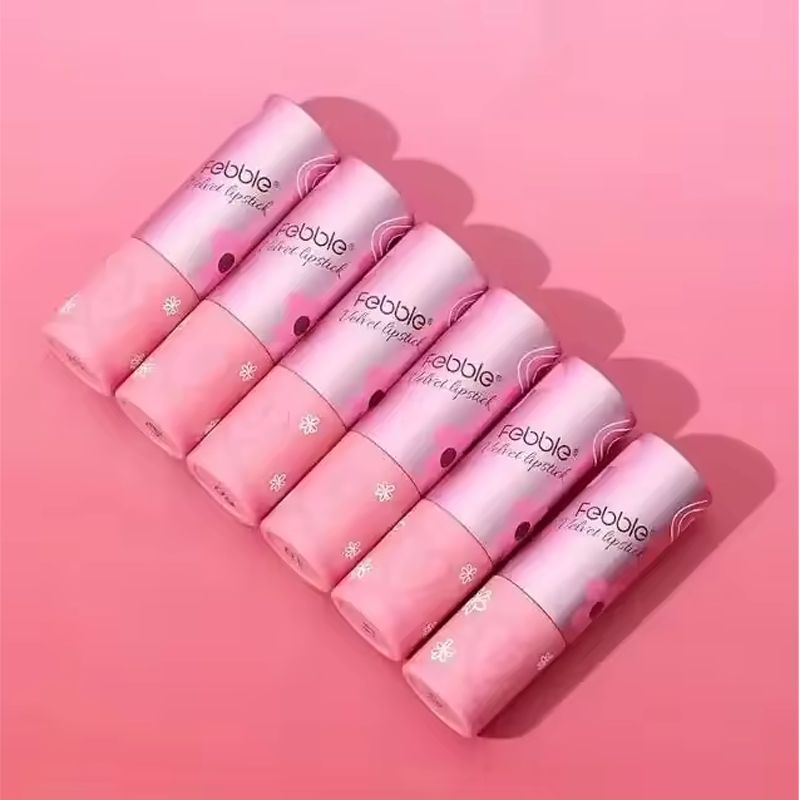 Febble Velvet Lipstick: Luxurious Matte Finish for Stunning Lips 1 pcs (04)