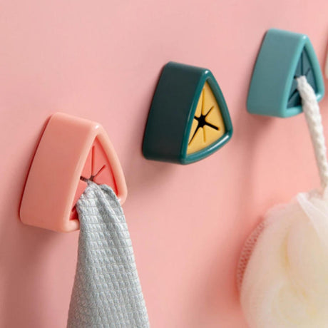 Towel Plug Holder Toilet Bathroom Hook - Green