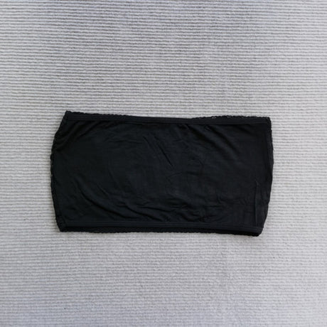 Strapless Soft Crop Slim Chest Bra Women - Black - Shop N Save