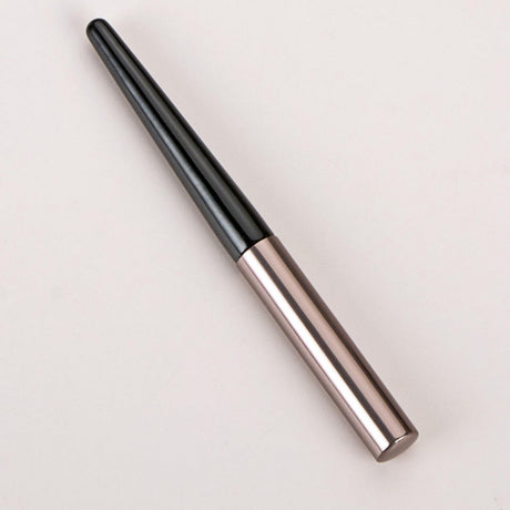 Synthetic Hair Make Up Lip Brush With Lid - White