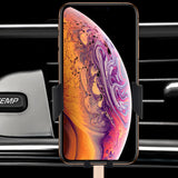 Air Vent Car Phone Holder - Strong Grip Air Outlets Ball Head Car Mount Bracket Mobile Holder For All Type Of Car - Black