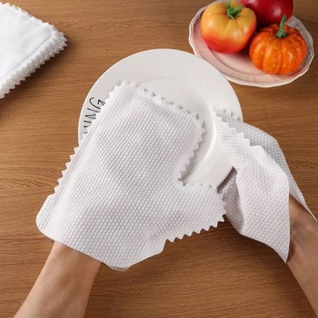 3 Pcs Multi Functional Housework Cleaning Gloves Non-Disposable White - Shop N Save